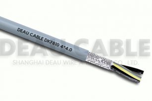 高度柔性屏蔽多芯電纜 DKF810  4*4.0