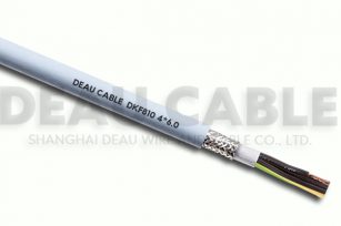 高度柔性屏蔽多芯電纜 DKF810  4*6.0