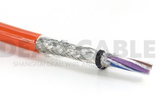 高柔性聚氨酯護(hù)套屏蔽多芯電纜 DKF810-PUR   4*0.5