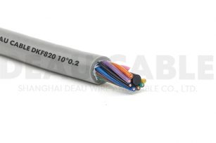 高度柔性多芯電纜 DKF820 10*0.2