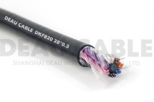 高度柔性多芯電纜 DKF820  28*0.3