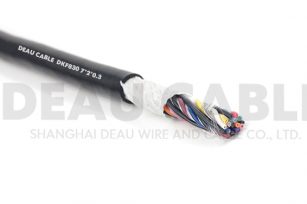 高柔性雙絞屏蔽多芯電纜 DKF830   7*2*0.3