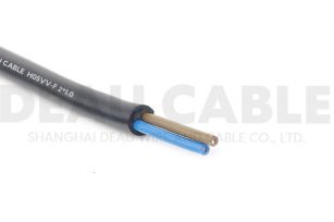 歐標(biāo)多芯護(hù)套線 H05VV-F  2*1.0