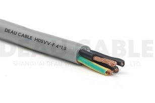 歐標(biāo)多芯護(hù)套線(xiàn) H05VV-F   4*1.5