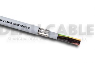 歐標(biāo)雙護(hù)套屏蔽軟電纜 H05VVC4V5-K  6*0.75