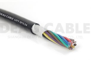 歐標(biāo)柔性數(shù)據(jù)電纜 LIYY   12*0.34