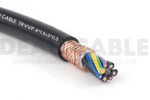 中度柔性屏蔽電纜 TRVVP 4*1.5+3*0.3
