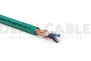 中度柔性雙絞屏蔽電纜 TRVVSP 2*2*0.3