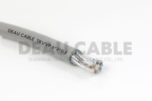 中度柔性雙絞屏蔽電纜TRVVSP 6*2*0.2