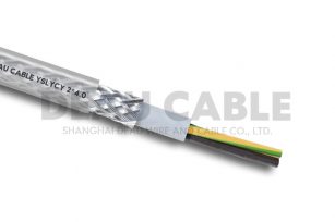 YSLYCY 2*4.0 雙護(hù)套伺服耐油屏蔽電纜